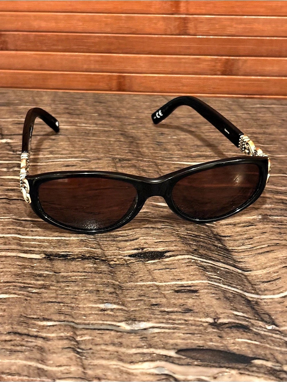 Brighton Sabrina Sunglasses Black & Brown - Picture 2 of 9